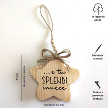 Carica l'immagine nel visualizzatore di Gallery, Stelle decorative in legno