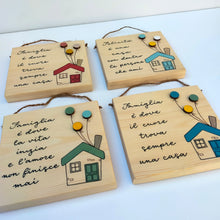 Carica l'immagine nel visualizzatore di Gallery, Quadrapensieri | Casetta con palloncini