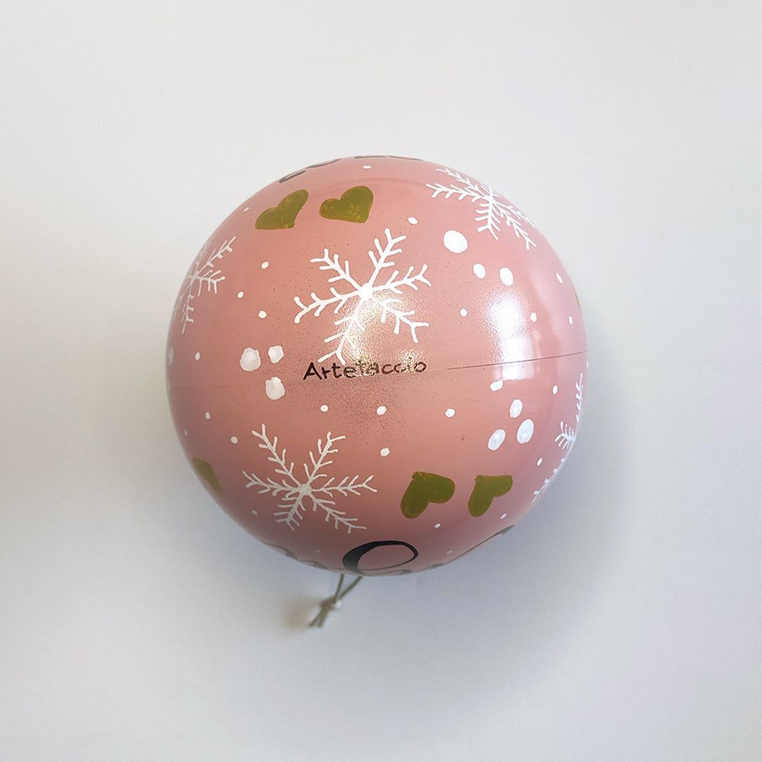 Pallina Decorativa Rosa Antico