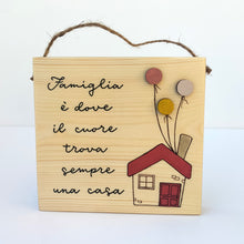Carica l'immagine nel visualizzatore di Gallery, Quadrapensieri | Casetta con palloncini