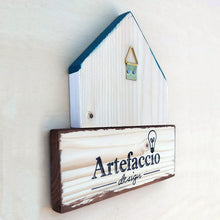 Carica l'immagine nel visualizzatore di Gallery, Dietroporta bianco & verde Tiffany