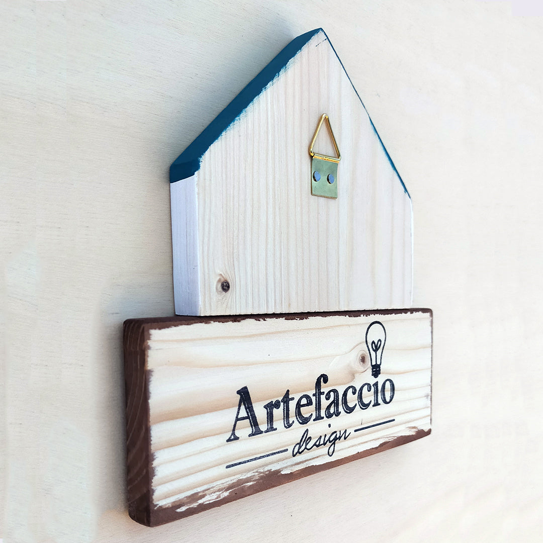 Dietroporta bianco & giallo senape