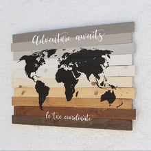 Carica l'immagine nel visualizzatore di Gallery, Planisfero Noce Tortora