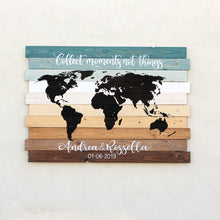 Carica l'immagine nel visualizzatore di Gallery, Planisfero Noce Petrolio