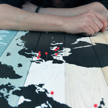 Carica l'immagine nel visualizzatore di Gallery, Planisfero Noce Petrolio