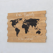 Carica l'immagine nel visualizzatore di Gallery, Planisfero Noce Naturale