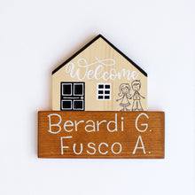 Carica l'immagine nel visualizzatore di Gallery, Dietroporta legno & nero