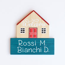 Carica l'immagine nel visualizzatore di Gallery, Dietroporta legno & rosso