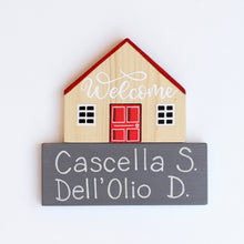 Carica l'immagine nel visualizzatore di Gallery, Dietroporta legno & rosso