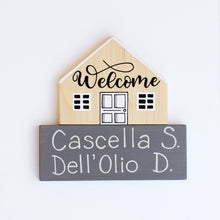 Carica l'immagine nel visualizzatore di Gallery, Dietroporta legno & bianco