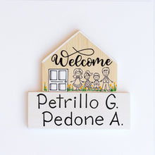 Carica l'immagine nel visualizzatore di Gallery, Dietroporta legno & bianco