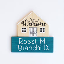 Carica l'immagine nel visualizzatore di Gallery, Dietroporta legno & bianco