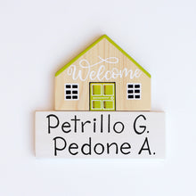 Carica l'immagine nel visualizzatore di Gallery, Dietroporta legno & verde acido