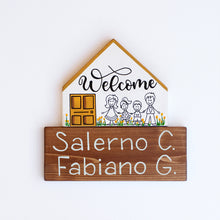 Carica l'immagine nel visualizzatore di Gallery, Dietroporta bianco & giallo senape