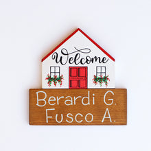 Carica l'immagine nel visualizzatore di Gallery, Dietroporta bianco & rosso