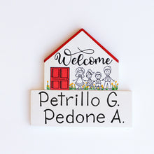 Carica l'immagine nel visualizzatore di Gallery, Dietroporta bianco & rosso