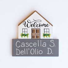 Carica l'immagine nel visualizzatore di Gallery, Dietroporta bianco & marroncino