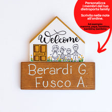 Carica l'immagine nel visualizzatore di Gallery, Dietroporta bianco & giallo senape