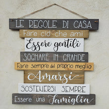 Carica l'immagine nel visualizzatore di Gallery, Regole di Casa - Grigio Fumè