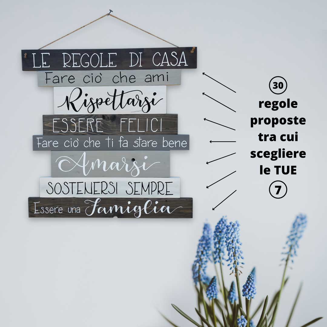 Regole di Casa - Nero Grigio