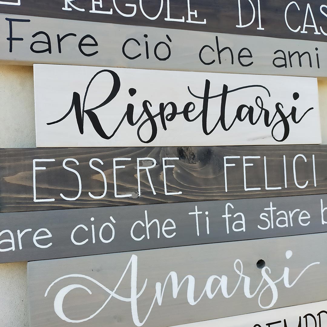 Regole di Casa - Nero Grigio
