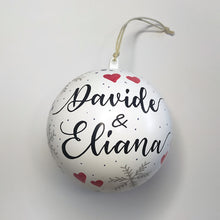 Carica l'immagine nel visualizzatore di Gallery, Pallina Decorativa Bianca
