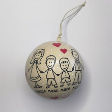 Carica l'immagine nel visualizzatore di Gallery, Pallina Decorativa Crema
