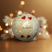 Carica l'immagine nel visualizzatore di Gallery, Pallina Decorativa Crema
