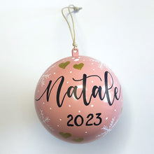 Carica l'immagine nel visualizzatore di Gallery, Pallina Decorativa Rosa Antico
