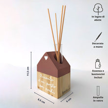 Carica l'immagine nel visualizzatore di Gallery, Casetta profumatore rosa antico
