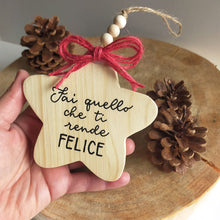 Carica l'immagine nel visualizzatore di Gallery, Stelle decorative in legno

