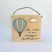 Carica l'immagine nel visualizzatore di Gallery, Quadrapensieri | Mongolfiera con nuvoletta
