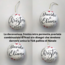 Carica l'immagine nel visualizzatore di Gallery, Pallina Decorativa Bianca
