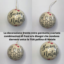 Carica l'immagine nel visualizzatore di Gallery, Pallina Decorativa Crema
