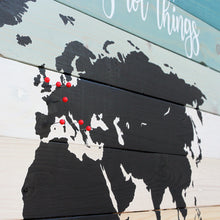 Carica l'immagine nel visualizzatore di Gallery, Planisfero Noce Petrolio
