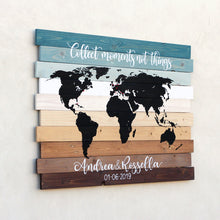 Carica l'immagine nel visualizzatore di Gallery, Planisfero Noce Petrolio
