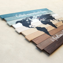 Carica l'immagine nel visualizzatore di Gallery, Planisfero Noce Petrolio
