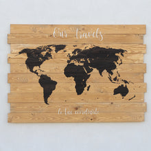 Carica l'immagine nel visualizzatore di Gallery, Planisfero Noce Naturale
