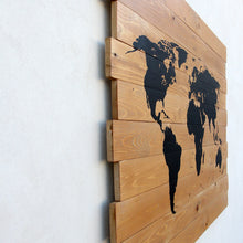 Carica l'immagine nel visualizzatore di Gallery, Planisfero Noce Naturale
