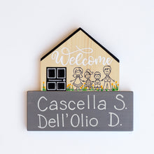 Carica l'immagine nel visualizzatore di Gallery, Dietroporta legno &amp; nero
