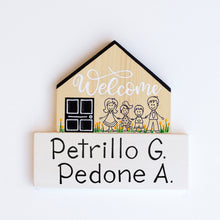 Carica l'immagine nel visualizzatore di Gallery, Dietroporta legno &amp; nero
