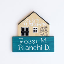 Carica l'immagine nel visualizzatore di Gallery, Dietroporta legno &amp; nero
