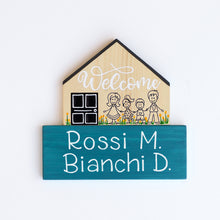 Carica l'immagine nel visualizzatore di Gallery, Dietroporta legno &amp; nero
