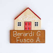 Carica l'immagine nel visualizzatore di Gallery, Dietroporta legno &amp; rosso
