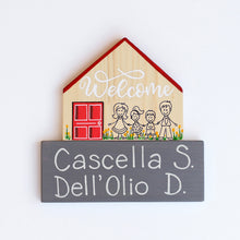 Carica l'immagine nel visualizzatore di Gallery, Dietroporta legno &amp; rosso
