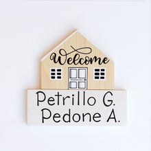 Carica l'immagine nel visualizzatore di Gallery, Dietroporta legno &amp; bianco
