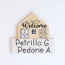 Carica l'immagine nel visualizzatore di Gallery, Dietroporta legno &amp; bianco
