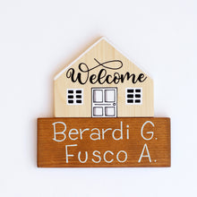 Carica l'immagine nel visualizzatore di Gallery, Dietroporta legno &amp; bianco
