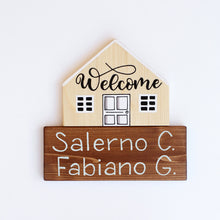 Carica l'immagine nel visualizzatore di Gallery, Dietroporta legno &amp; bianco
