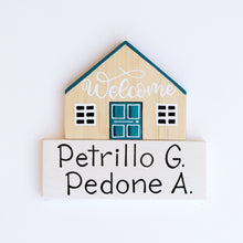 Carica l'immagine nel visualizzatore di Gallery, Dietroporta legno &amp; blu petrolio
